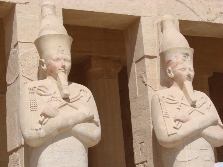 Memnon-Kolosse & Hatschepsut-Tempel